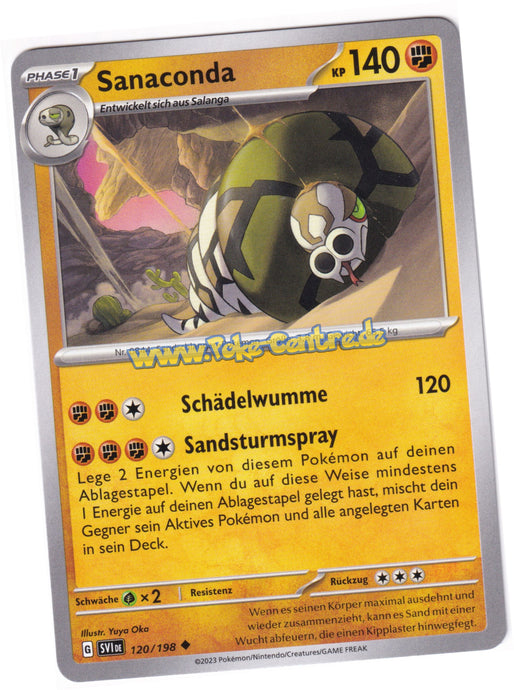 Sanaconda 120/198 Uncommon - Karmesin & Purpur Deutsch