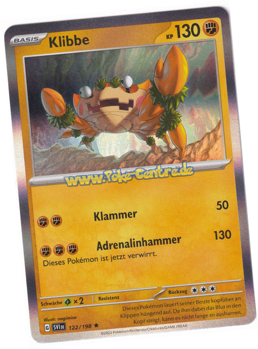 Klibbe 122/198 Rare Holo - Karmesin & Purpur Deutsch