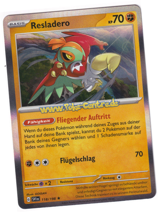 Resladero 118/198 Rare Holo - Karmesin & Purpur Deutsch