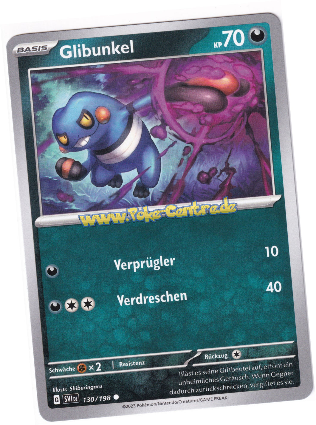 Glibunkel 130/198 Common - Karmesin & Purpur Deutsch