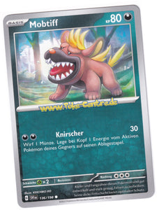 Mobtiff 136/198 Common - Karmesin & Purpur Deutsch