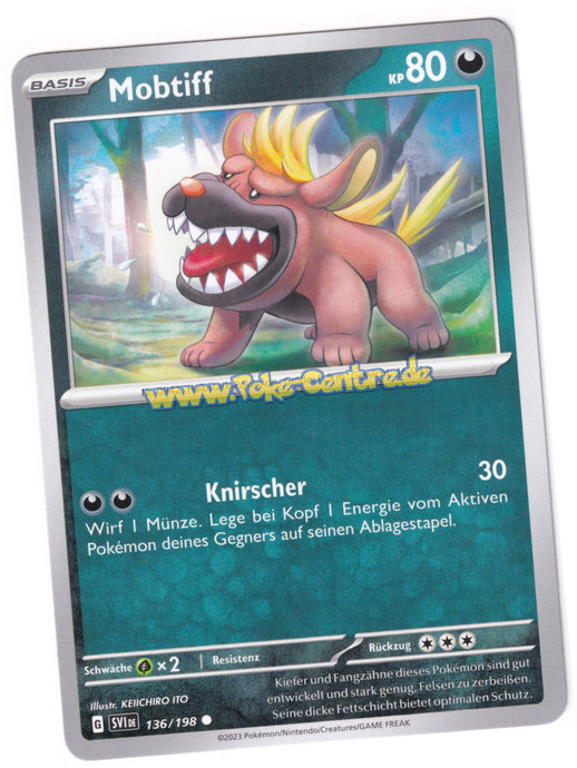 Mobtiff 136/198 Common - Karmesin & Purpur Deutsch