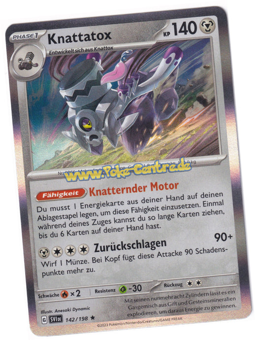 Knattatox 142/198 Rare Holo - Karmesin & Purpur Deutsch