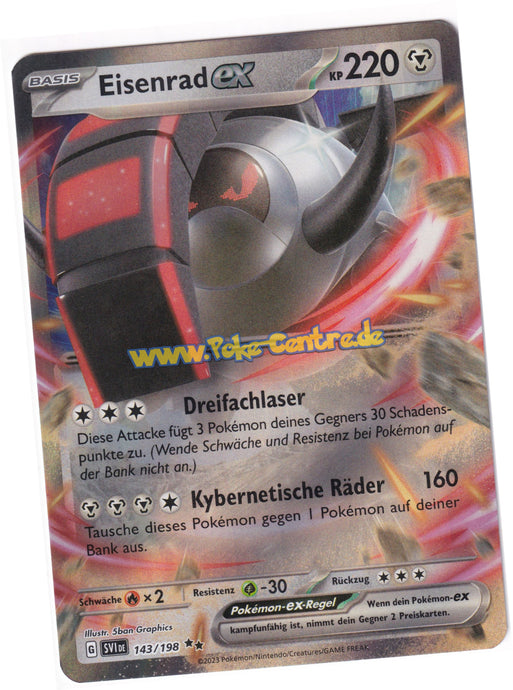 Eisenrad-ex 143/198 Double Rare - Karmesin & Purpur Deutsch