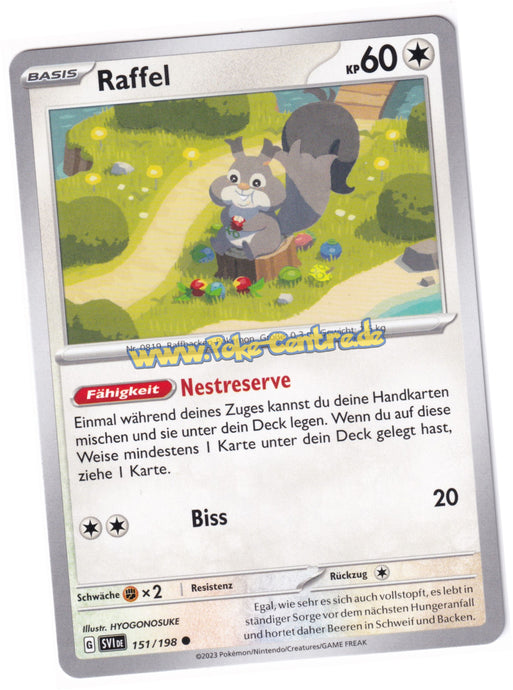 Raffel 151/198 Common - Karmesin & Purpur Deutsch