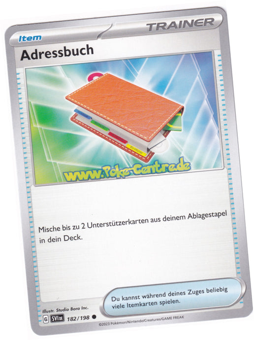 Adressbuch 182/198 Common - Karmesin & Purpur Deutsch