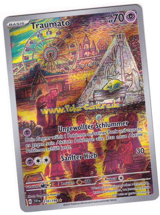 Traumato 210/198 Illustration Rare - Karmesin & Purpur Deutsch