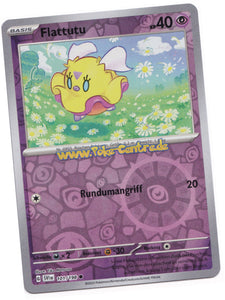 Flattutu 101/198 Common Reverse Holo - Karmesin & Purpur Deutsch