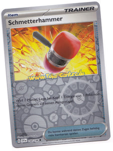 Schmetterhammer 168/198 Common Reverse Holo - Karmesin & Purpur Deutsch