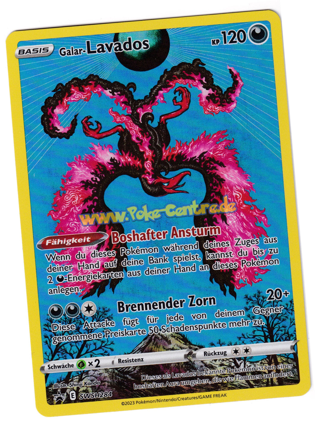 Galar-Lavados SWSH284 Fullart - Black Star Promo Zenit der Könige Deutsch