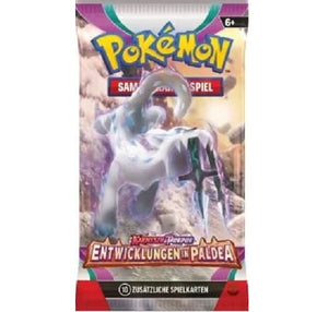 1x Pokemon Karmesin & Purpur - Entwicklungen in Paldea Booster Pack
