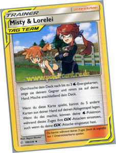 Misty & Lorelei Tag Team199/236 Uncommon - Welten im Wandel