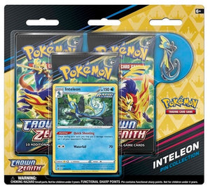 (EN) Pokémon Crown Zenith: Inteleon Pin Collection