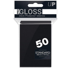 50x Ultra Pro - Black - Card Sleeves