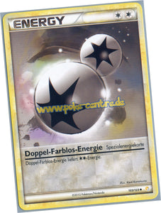 Doppel-Farblos-Energie 103/123 Uncommon - Heartgold Soulsilver Deutsch