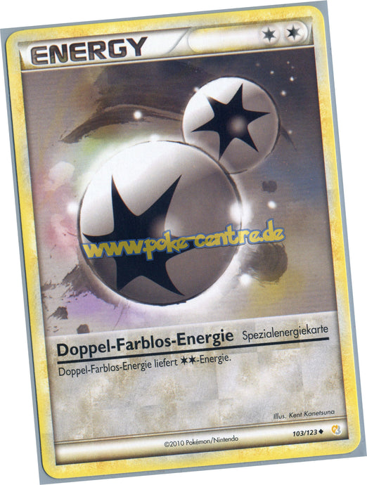 Doppel-Farblos-Energie 103/123 Uncommon - Heartgold Soulsilver Deutsch