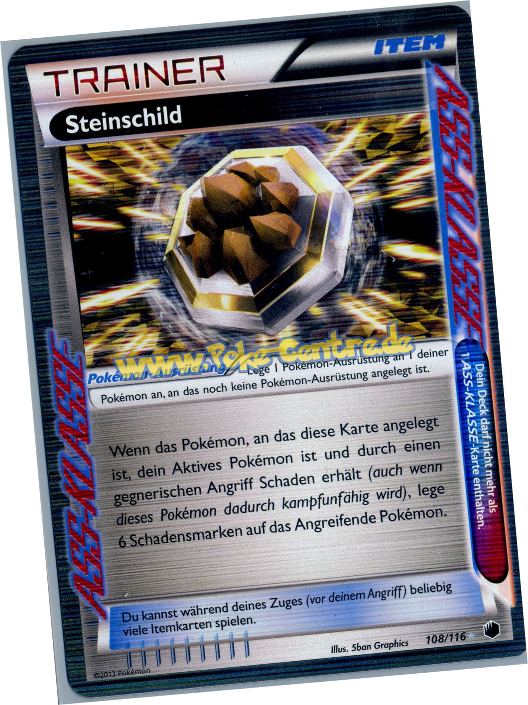 Steinschild 108/116 Rare Holo - Plasma Frost Deutsch